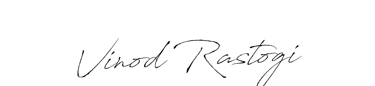 Vinod Rastogi stylish signature style. Best Handwritten Sign (Antro_Vectra) for my name. Handwritten Signature Collection Ideas for my name Vinod Rastogi. Vinod Rastogi signature style 6 images and pictures png