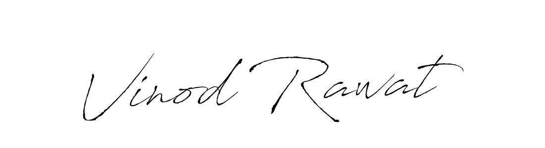 Vinod Rawat stylish signature style. Best Handwritten Sign (Antro_Vectra) for my name. Handwritten Signature Collection Ideas for my name Vinod Rawat. Vinod Rawat signature style 6 images and pictures png