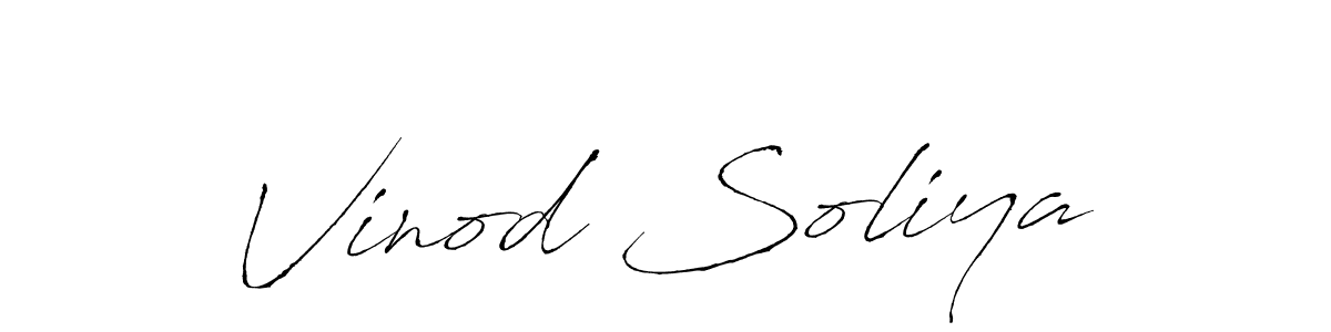 It looks lik you need a new signature style for name Vinod Soliya. Design unique handwritten (Antro_Vectra) signature with our free signature maker in just a few clicks. Vinod Soliya signature style 6 images and pictures png