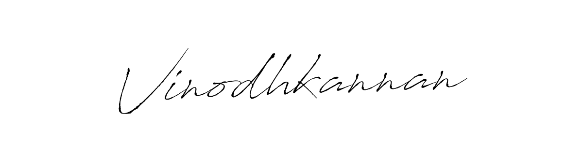 Use a signature maker to create a handwritten signature online. With this signature software, you can design (Antro_Vectra) your own signature for name Vinodhkannan. Vinodhkannan signature style 6 images and pictures png