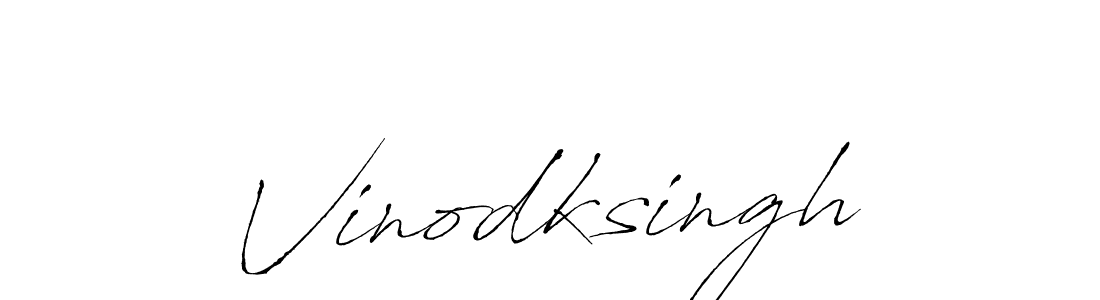 How to make Vinodksingh signature? Antro_Vectra is a professional autograph style. Create handwritten signature for Vinodksingh name. Vinodksingh signature style 6 images and pictures png