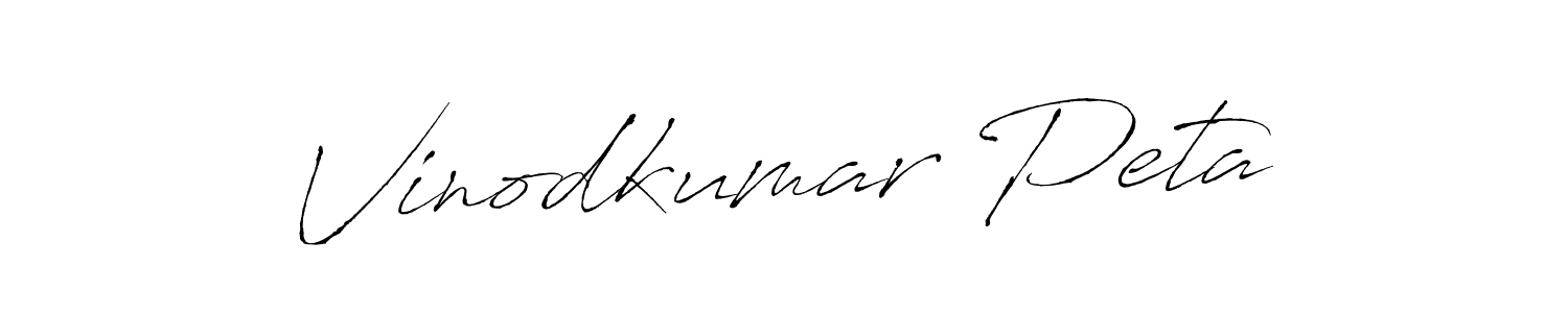 The best way (Antro_Vectra) to make a short signature is to pick only two or three words in your name. The name Vinodkumar Peta include a total of six letters. For converting this name. Vinodkumar Peta signature style 6 images and pictures png