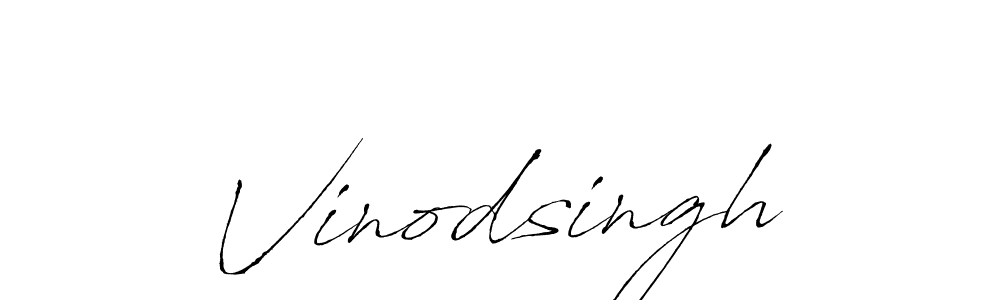 Also we have Vinodsingh name is the best signature style. Create professional handwritten signature collection using Antro_Vectra autograph style. Vinodsingh signature style 6 images and pictures png