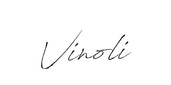 The best way (Antro_Vectra) to make a short signature is to pick only two or three words in your name. The name Vinoli include a total of six letters. For converting this name. Vinoli signature style 6 images and pictures png