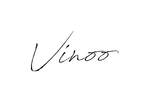 Create a beautiful signature design for name Vinoo. With this signature (Antro_Vectra) fonts, you can make a handwritten signature for free. Vinoo signature style 6 images and pictures png