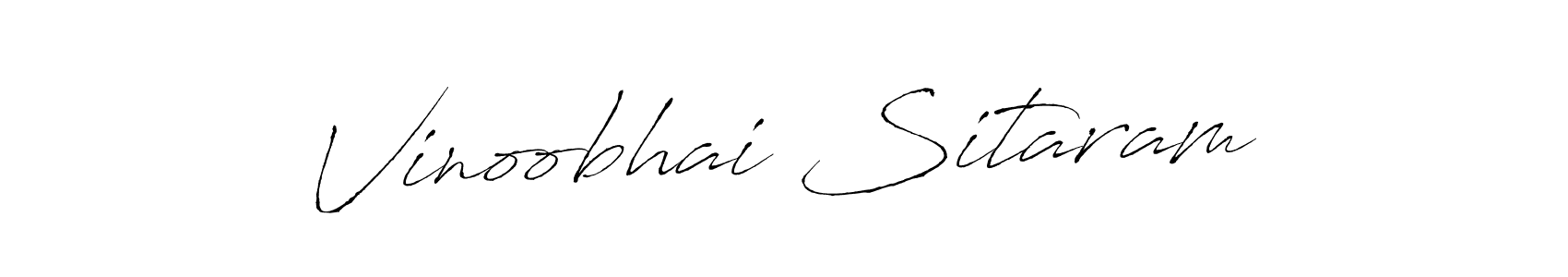 You should practise on your own different ways (Antro_Vectra) to write your name (Vinoobhai Sitaram) in signature. don't let someone else do it for you. Vinoobhai Sitaram signature style 6 images and pictures png