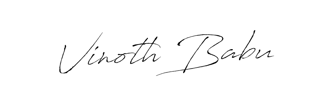 Similarly Antro_Vectra is the best handwritten signature design. Signature creator online .You can use it as an online autograph creator for name Vinoth Babu. Vinoth Babu signature style 6 images and pictures png