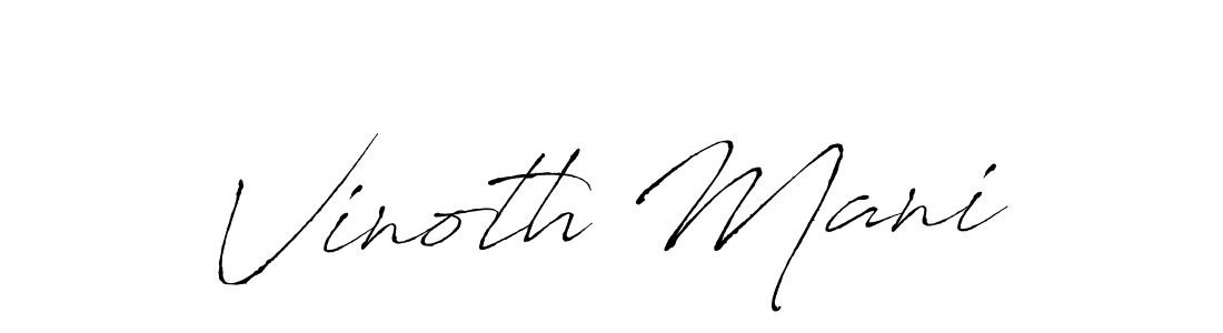 This is the best signature style for the Vinoth Mani name. Also you like these signature font (Antro_Vectra). Mix name signature. Vinoth Mani signature style 6 images and pictures png