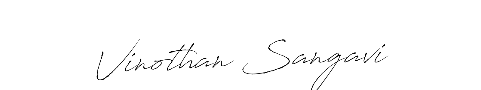 Make a short Vinothan Sangavi signature style. Manage your documents anywhere anytime using Antro_Vectra. Create and add eSignatures, submit forms, share and send files easily. Vinothan Sangavi signature style 6 images and pictures png