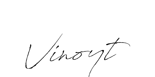 Create a beautiful signature design for name Vinoyt. With this signature (Antro_Vectra) fonts, you can make a handwritten signature for free. Vinoyt signature style 6 images and pictures png