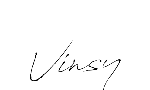 Antro_Vectra is a professional signature style that is perfect for those who want to add a touch of class to their signature. It is also a great choice for those who want to make their signature more unique. Get Vinsy name to fancy signature for free. Vinsy signature style 6 images and pictures png