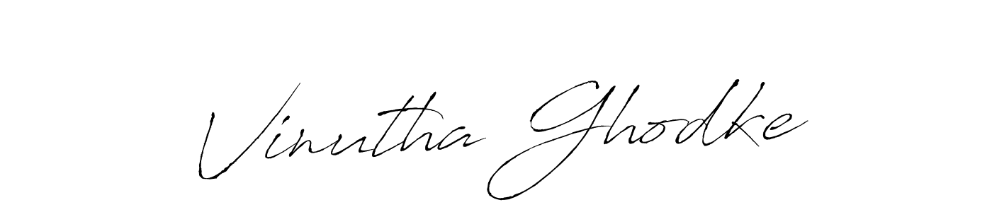 This is the best signature style for the Vinutha Ghodke name. Also you like these signature font (Antro_Vectra). Mix name signature. Vinutha Ghodke signature style 6 images and pictures png