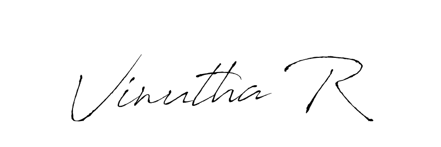 How to Draw Vinutha R signature style? Antro_Vectra is a latest design signature styles for name Vinutha R. Vinutha R signature style 6 images and pictures png