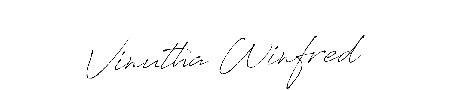 Also You can easily find your signature by using the search form. We will create Vinutha Winfred name handwritten signature images for you free of cost using Antro_Vectra sign style. Vinutha Winfred signature style 6 images and pictures png