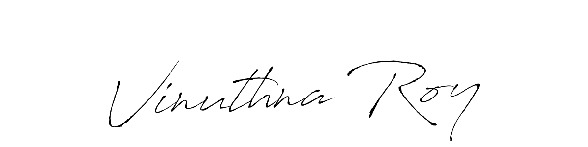 Make a beautiful signature design for name Vinuthna Roy. Use this online signature maker to create a handwritten signature for free. Vinuthna Roy signature style 6 images and pictures png