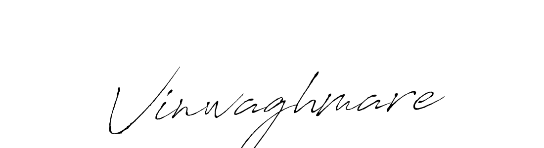 Also we have Vinwaghmare name is the best signature style. Create professional handwritten signature collection using Antro_Vectra autograph style. Vinwaghmare signature style 6 images and pictures png