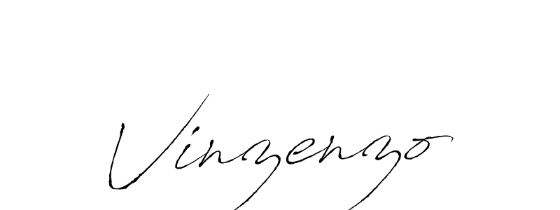 Create a beautiful signature design for name Vinzenzo. With this signature (Antro_Vectra) fonts, you can make a handwritten signature for free. Vinzenzo signature style 6 images and pictures png