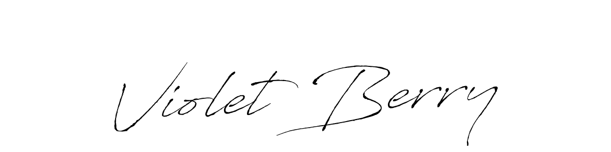 Use a signature maker to create a handwritten signature online. With this signature software, you can design (Antro_Vectra) your own signature for name Violet Berry. Violet Berry signature style 6 images and pictures png