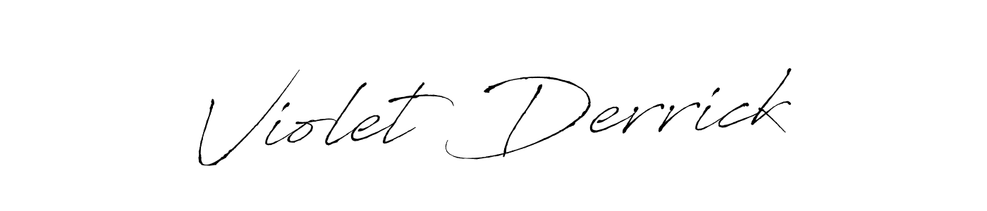 You should practise on your own different ways (Antro_Vectra) to write your name (Violet Derrick) in signature. don't let someone else do it for you. Violet Derrick signature style 6 images and pictures png