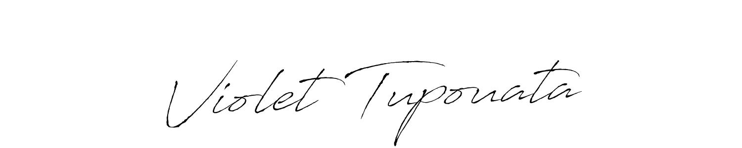 Similarly Antro_Vectra is the best handwritten signature design. Signature creator online .You can use it as an online autograph creator for name Violet Tupouata. Violet Tupouata signature style 6 images and pictures png