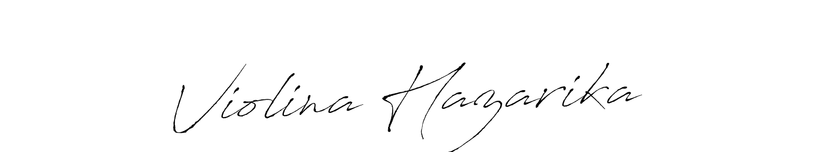 Violina Hazarika stylish signature style. Best Handwritten Sign (Antro_Vectra) for my name. Handwritten Signature Collection Ideas for my name Violina Hazarika. Violina Hazarika signature style 6 images and pictures png
