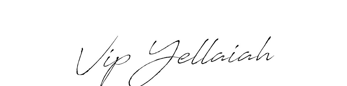 Vip Yellaiah stylish signature style. Best Handwritten Sign (Antro_Vectra) for my name. Handwritten Signature Collection Ideas for my name Vip Yellaiah. Vip Yellaiah signature style 6 images and pictures png