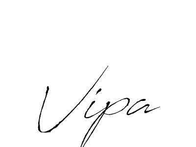Create a beautiful signature design for name Vipa. With this signature (Antro_Vectra) fonts, you can make a handwritten signature for free. Vipa signature style 6 images and pictures png