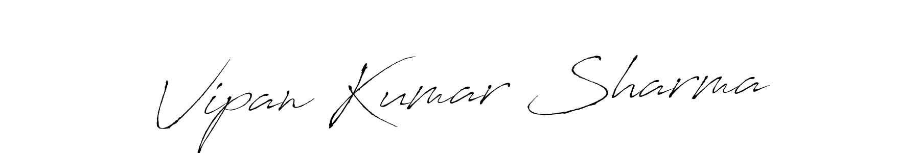 Make a short Vipan Kumar Sharma signature style. Manage your documents anywhere anytime using Antro_Vectra. Create and add eSignatures, submit forms, share and send files easily. Vipan Kumar Sharma signature style 6 images and pictures png