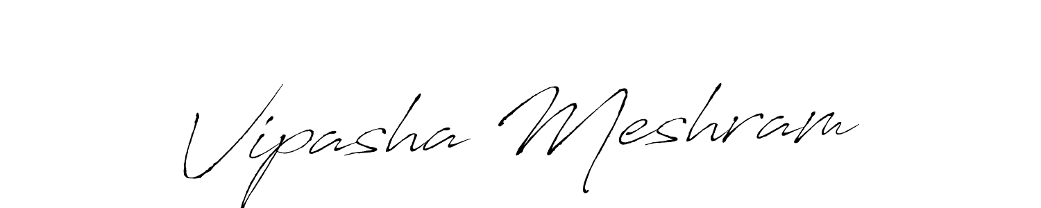 if you are searching for the best signature style for your name Vipasha Meshram. so please give up your signature search. here we have designed multiple signature styles  using Antro_Vectra. Vipasha Meshram signature style 6 images and pictures png