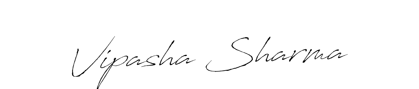 Make a short Vipasha Sharma signature style. Manage your documents anywhere anytime using Antro_Vectra. Create and add eSignatures, submit forms, share and send files easily. Vipasha Sharma signature style 6 images and pictures png