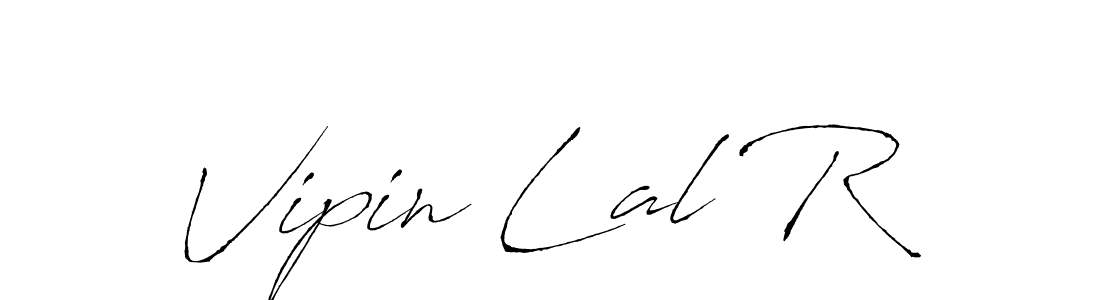 Design your own signature with our free online signature maker. With this signature software, you can create a handwritten (Antro_Vectra) signature for name Vipin Lal R. Vipin Lal R signature style 6 images and pictures png