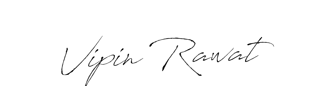 Create a beautiful signature design for name Vipin Rawat. With this signature (Antro_Vectra) fonts, you can make a handwritten signature for free. Vipin Rawat signature style 6 images and pictures png