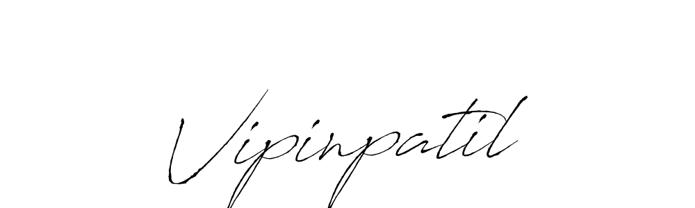 Design your own signature with our free online signature maker. With this signature software, you can create a handwritten (Antro_Vectra) signature for name Vipinpatil. Vipinpatil signature style 6 images and pictures png
