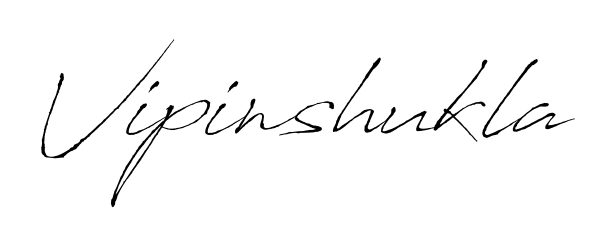 Also we have Vipinshukla name is the best signature style. Create professional handwritten signature collection using Antro_Vectra autograph style. Vipinshukla signature style 6 images and pictures png