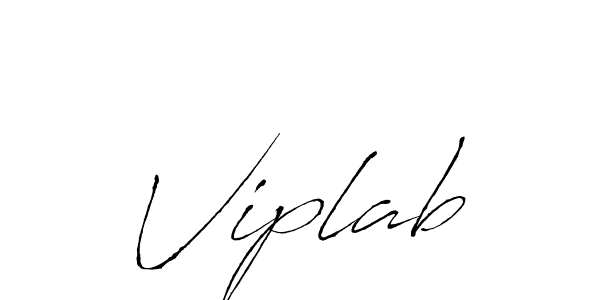 How to make Viplab name signature. Use Antro_Vectra style for creating short signs online. This is the latest handwritten sign. Viplab signature style 6 images and pictures png