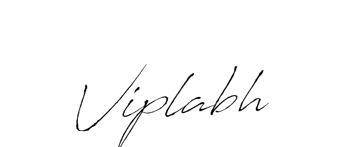 Use a signature maker to create a handwritten signature online. With this signature software, you can design (Antro_Vectra) your own signature for name Viplabh. Viplabh signature style 6 images and pictures png