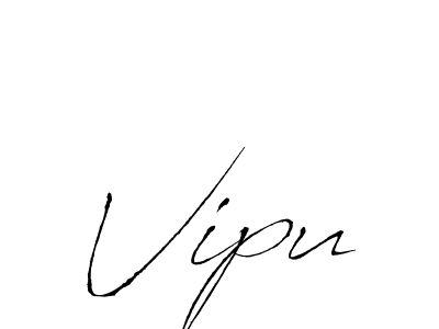 Create a beautiful signature design for name Vipu. With this signature (Antro_Vectra) fonts, you can make a handwritten signature for free. Vipu signature style 6 images and pictures png