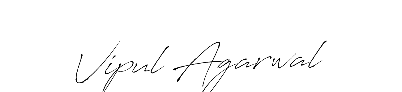 The best way (Antro_Vectra) to make a short signature is to pick only two or three words in your name. The name Vipul Agarwal include a total of six letters. For converting this name. Vipul Agarwal signature style 6 images and pictures png