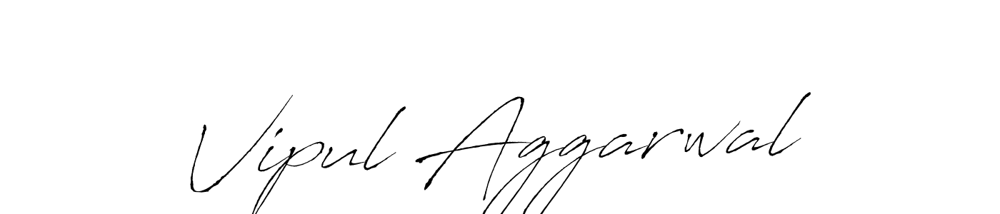 How to make Vipul Aggarwal signature? Antro_Vectra is a professional autograph style. Create handwritten signature for Vipul Aggarwal name. Vipul Aggarwal signature style 6 images and pictures png