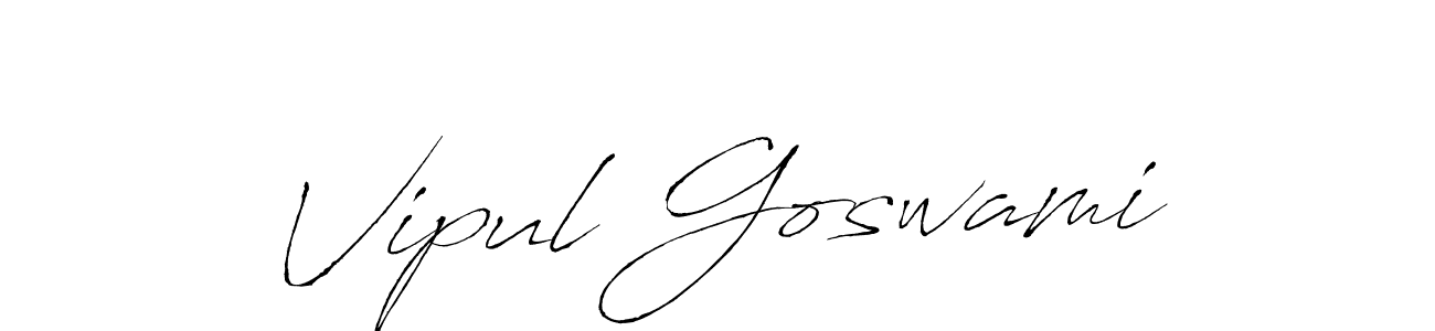 It looks lik you need a new signature style for name Vipul Goswami. Design unique handwritten (Antro_Vectra) signature with our free signature maker in just a few clicks. Vipul Goswami signature style 6 images and pictures png