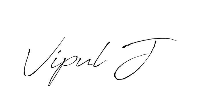 Use a signature maker to create a handwritten signature online. With this signature software, you can design (Antro_Vectra) your own signature for name Vipul J. Vipul J signature style 6 images and pictures png