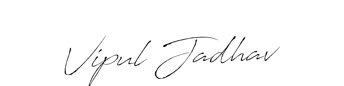 Make a beautiful signature design for name Vipul Jadhav. Use this online signature maker to create a handwritten signature for free. Vipul Jadhav signature style 6 images and pictures png