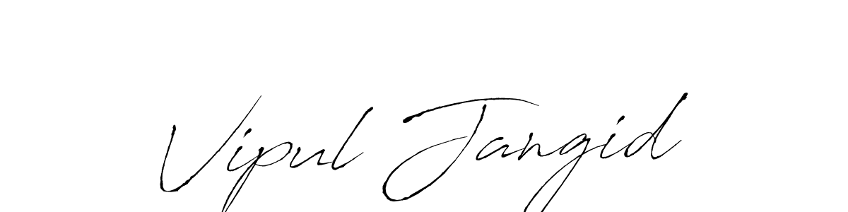 Once you've used our free online signature maker to create your best signature Antro_Vectra style, it's time to enjoy all of the benefits that Vipul Jangid name signing documents. Vipul Jangid signature style 6 images and pictures png