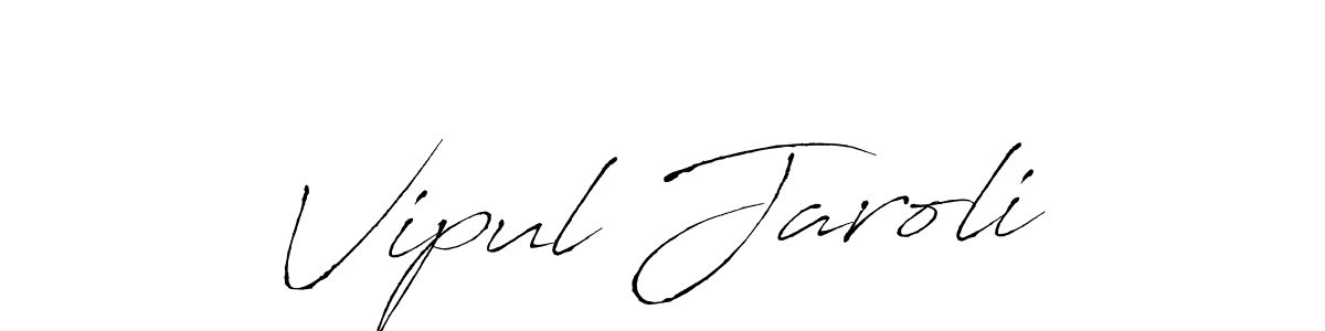 You can use this online signature creator to create a handwritten signature for the name Vipul Jaroli. This is the best online autograph maker. Vipul Jaroli signature style 6 images and pictures png