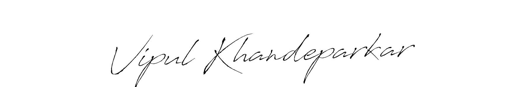 if you are searching for the best signature style for your name Vipul Khandeparkar. so please give up your signature search. here we have designed multiple signature styles  using Antro_Vectra. Vipul Khandeparkar signature style 6 images and pictures png