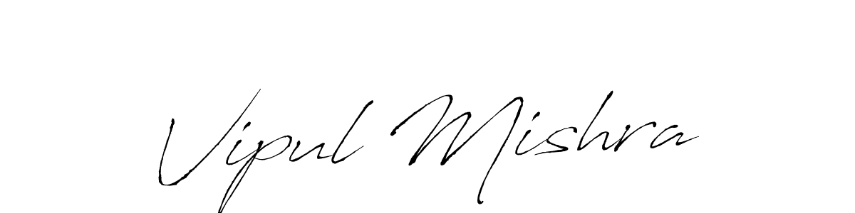 You can use this online signature creator to create a handwritten signature for the name Vipul Mishra. This is the best online autograph maker. Vipul Mishra signature style 6 images and pictures png