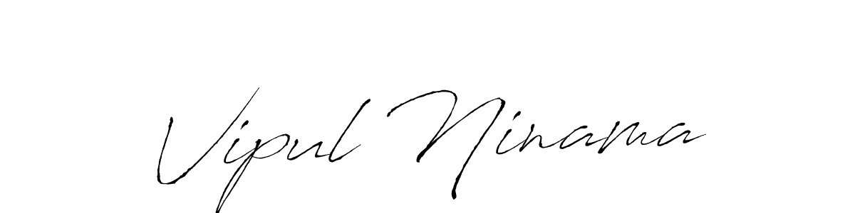 You can use this online signature creator to create a handwritten signature for the name Vipul Ninama. This is the best online autograph maker. Vipul Ninama signature style 6 images and pictures png
