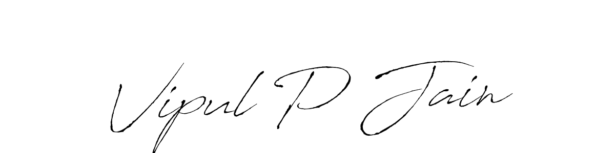 Make a beautiful signature design for name Vipul P Jain. Use this online signature maker to create a handwritten signature for free. Vipul P Jain signature style 6 images and pictures png