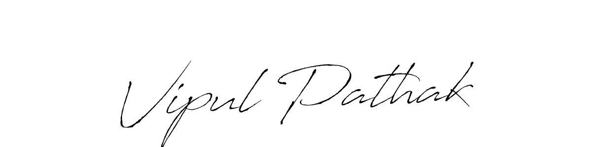 You should practise on your own different ways (Antro_Vectra) to write your name (Vipul Pathak) in signature. don't let someone else do it for you. Vipul Pathak signature style 6 images and pictures png