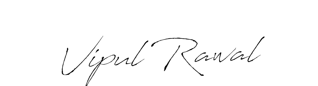 Also we have Vipul Rawal name is the best signature style. Create professional handwritten signature collection using Antro_Vectra autograph style. Vipul Rawal signature style 6 images and pictures png